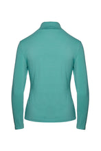 Load image into Gallery viewer, Light Green Turtle Neck Top in Sustainable Fabric