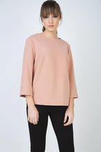 Load image into Gallery viewer, Boat Neck Top by Conquista Fashion