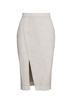 Load image into Gallery viewer, Cream Pencil Skirt in Sand