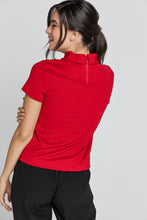Load image into Gallery viewer, Short Sleeve Red Top