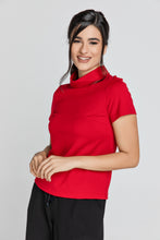 Load image into Gallery viewer, Short Sleeve Red Top