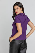 Load image into Gallery viewer, Short Sleeve Mauve Top