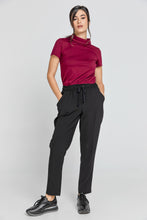 Load image into Gallery viewer, Black Crepe Pants by Conquista
