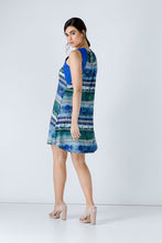 Load image into Gallery viewer, Royal Blue Print Dress