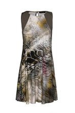 Load image into Gallery viewer, Khaki  Animal Print Dress