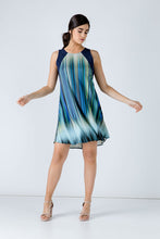 Load image into Gallery viewer, Navy Blue Striped Dress