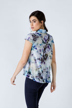 Load image into Gallery viewer, Floral Cap Sleeve Shirt