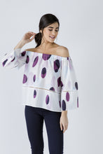 Load image into Gallery viewer, Off The Shoulder Print Top