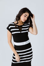 Load image into Gallery viewer, Straight Striped Dress