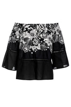 Load image into Gallery viewer, Floral Top with Bell Sleeves