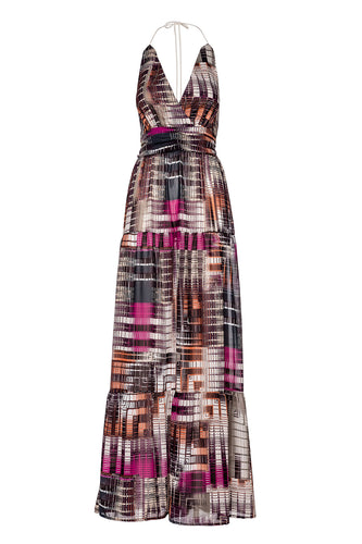 Maxi Empire Line Voile Dress