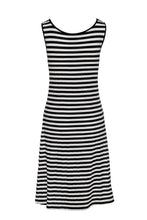 Load image into Gallery viewer, Striped Dress with Tie Waist