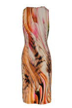 Load image into Gallery viewer, Floral Print Wrap Style Sleeveless Dress