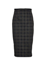 Load image into Gallery viewer, Check Punto di Roma Pencil Skirt