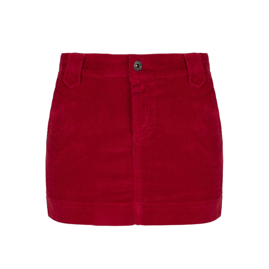 Velvet Micro Mini Skirt