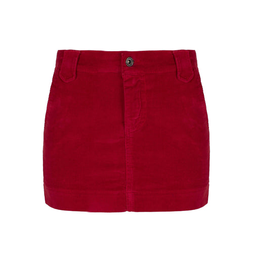 Velvet Micro Mini Skirt