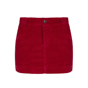 Velvet Micro Mini Skirt