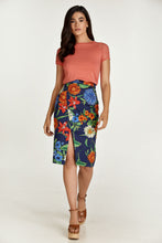 Load image into Gallery viewer, Coral Top with Short Lace Sleeves