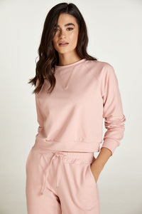 Cropped Pink Sweatshirt