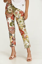 Load image into Gallery viewer, Floral Cotton Pants in Earthy shades