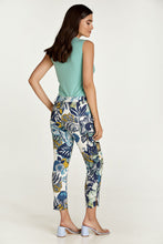 Load image into Gallery viewer, Floral Cotton Pants in Blue and Green Shades