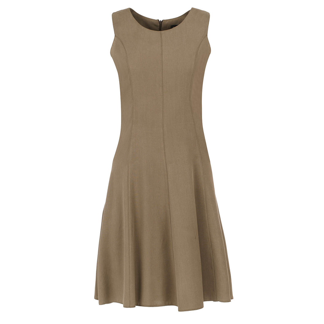 Olive Colour Cloche Dress