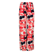 Load image into Gallery viewer, Apricot Print Linen Style Wide Leg Pants