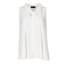 Load image into Gallery viewer, Ecru Tie Detail Sleeveless Top