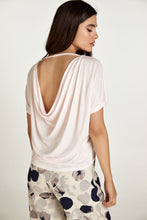 Load image into Gallery viewer, Light Pink Drape Back Top
