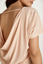 Load image into Gallery viewer, Dusty Pink Drape Back Top