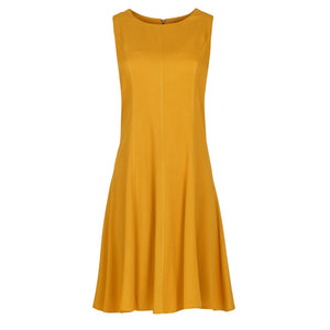 Mustard Colour Cloche Dress