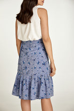 Load image into Gallery viewer, Floral Wrap Ruffle Skirt