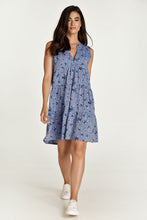 Load image into Gallery viewer, Sleeveless Floral A Line Dress