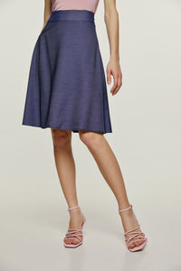 Denim Style Cloche Skirt