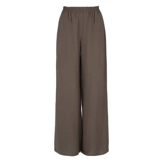 Khaki Palazzo Pants