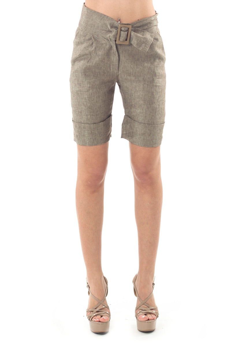 Bermuda Cuffed Shorts khaki