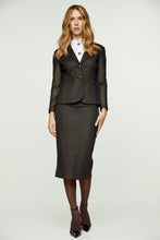 Load image into Gallery viewer, Print Punto di Roma Pencil Skirt with Slit
