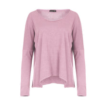 Load image into Gallery viewer, Pink Knit Handkerchief Hem Top