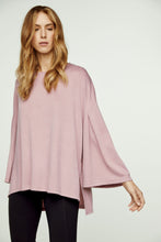 Load image into Gallery viewer, Pink Bell Sleeve Top