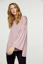 Load image into Gallery viewer, Pink Bell Sleeve Top