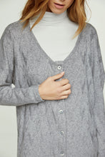 Load image into Gallery viewer, Grey Jacquard Cardigan
