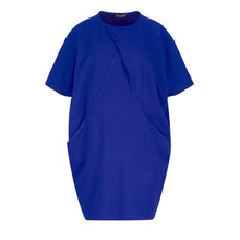 Load image into Gallery viewer, Royal Blue Batwing Style Dress with Pockets