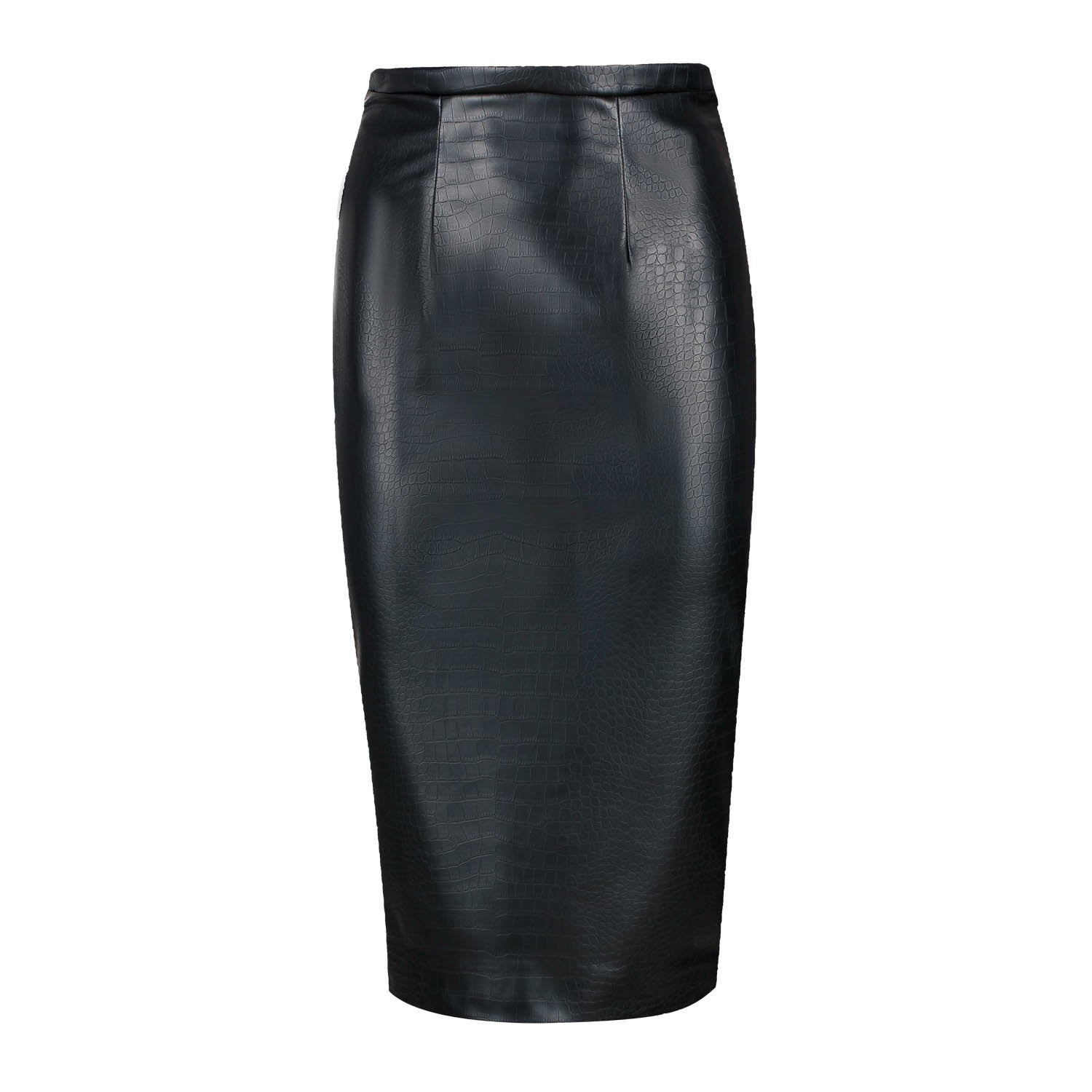 [RECTO] / ☆ 24FW VICTOR PENCIL SKIRT IN FAUX LEATHER /BLACK RECTO - Official Website