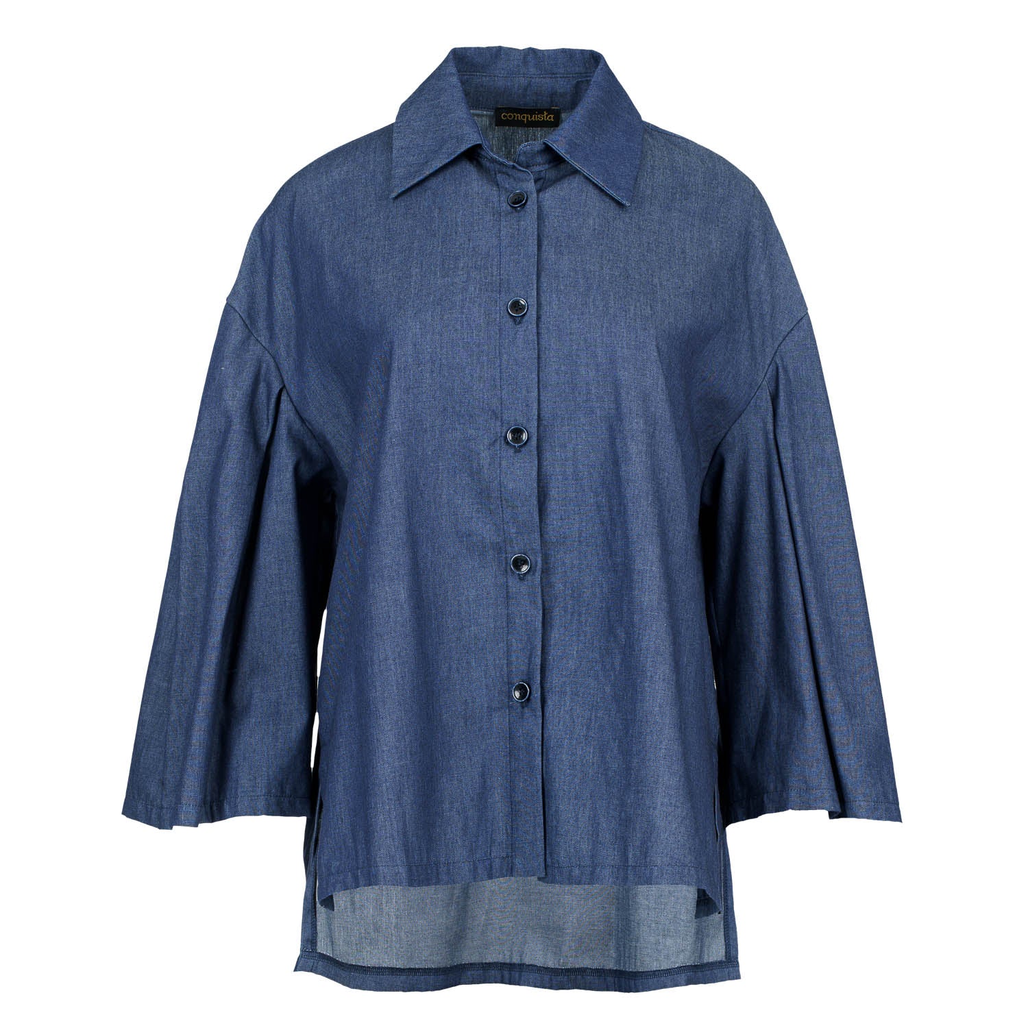 Indigo Denim Style Jacket – Conquista-Fashion
