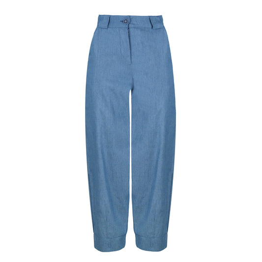 Loose Fit Denim Style Pants