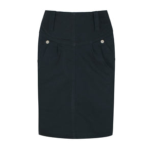 Black Mini Skirt with Pockets