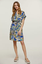 Load image into Gallery viewer, Paisley Print Dress with Slits