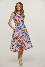 Load image into Gallery viewer, Floral Sleeveless Dress with Belt