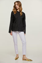Load image into Gallery viewer, Black Pocket Detail Shirt