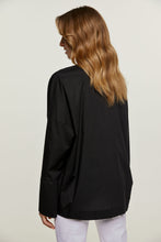 Load image into Gallery viewer, Black Pocket Detail Shirt